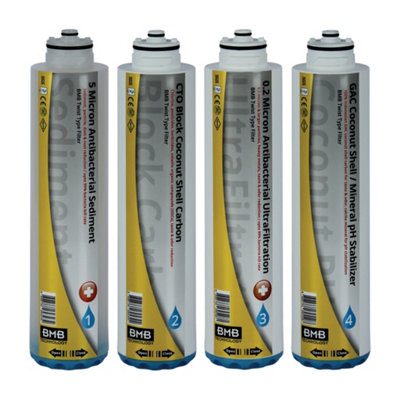 Bmb Nano Ultrafiltration Replacement Filter Set from B&Q