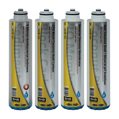 Bmb Nano Ro Replacement Filter Set from B&Q