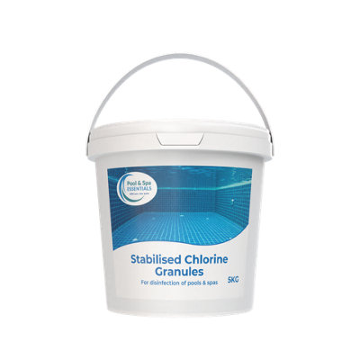 Direct Chems Pool&spa Essentials - Stabilised Chlorine Granules 5Kg Hot Tubs, Spa, Pool