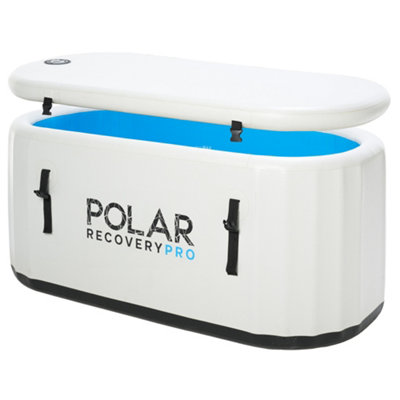 Polar Recovery Pro Tub Ice Bath - The Professional Cold Plunge For Cold Water Therapy - Extra Large Ice Bath For Outdoors With Lid