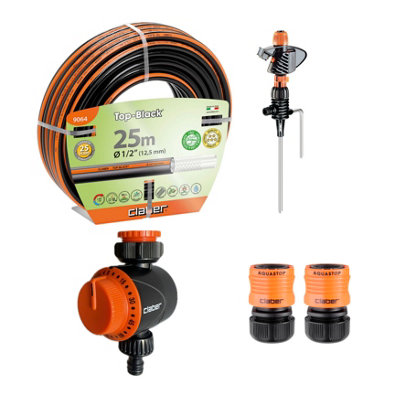 Claber Garden Impact Sprinkler Kit With Water Timer from B&Q