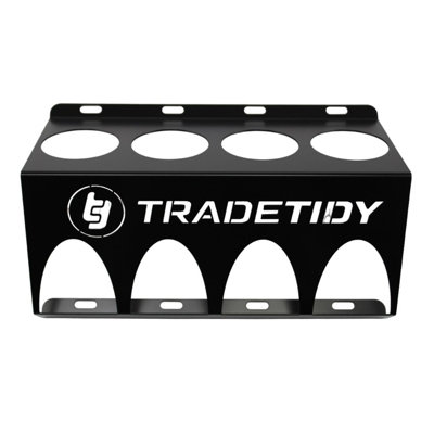 Tradetidy Tt-Scb Spray Can Holder Van Organiser StorageBlack from B&Q