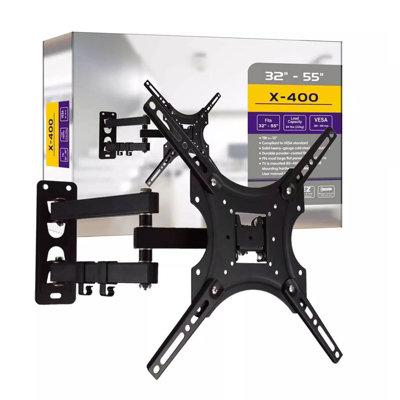 SECURICAM Tv Wall Bracket Mount Swivel Tilt 17 Up To 55 Inch Full Motion For Televisions from B&Q