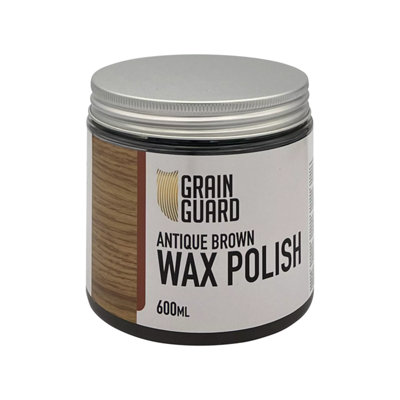 Guard Ltd Guard Natural Wax Furniture Polish - Antique - 600Ml Grain/Brown