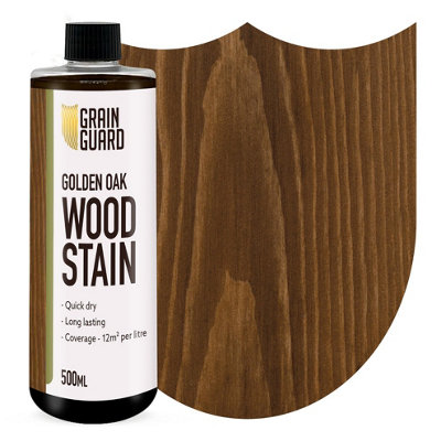 Grain Guard Ltd Grain/Golden Guard Ltd Guard Water Based Wood Stain - Oak - 500Ml