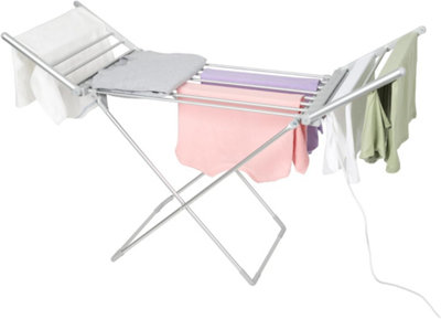 Electric Heated Winged Clothes Airer from B&Q
