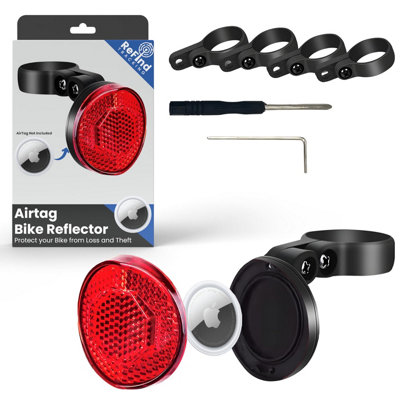 ReFind Airtag Bike Reflector Holder For Apple Airtag Bicycle Tracker (No P09) from B&Q