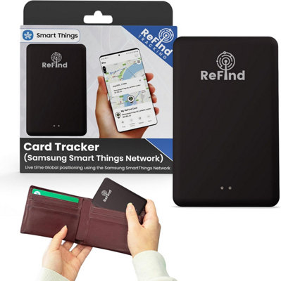 ReFind Card Tracker (Samsung Only) For Wallets Compatible With Samsung Smartthings App from B&Q
