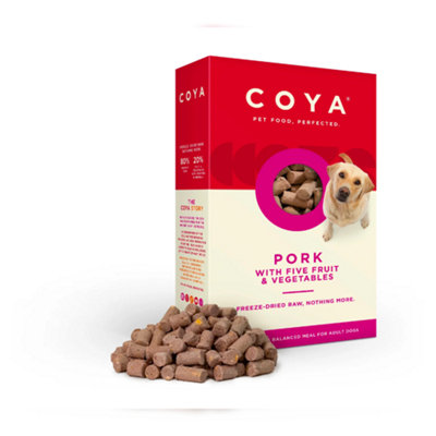 Coya Freeze-Dried Raw Adult Dog FoodPork750G from B&Q