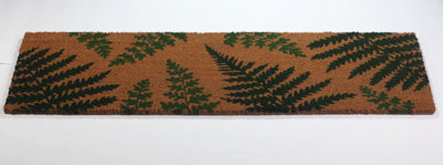 B&Q -  Fern Runner Door Mat Latex Backed 40 X 120Cm