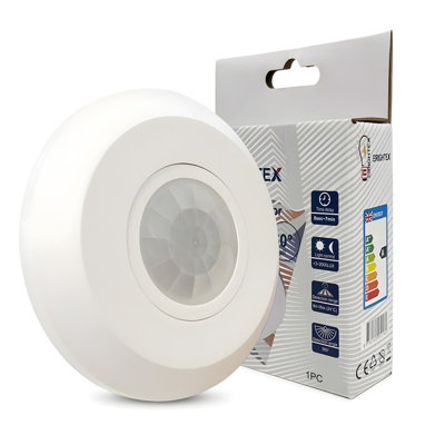 Brightex LED Brightex Surface Pir Motion Sensor Ceiling Mounted Occupancy Detector from B&Q