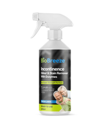  - Biobreeze Incontinence Odour & Stain Preventer Spray