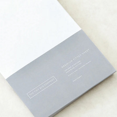 The Tiny Bed Company Premium Cotton Fitted Sheet To Fit Chicco Next2Me Crib 83 X 50Cm from B&Q