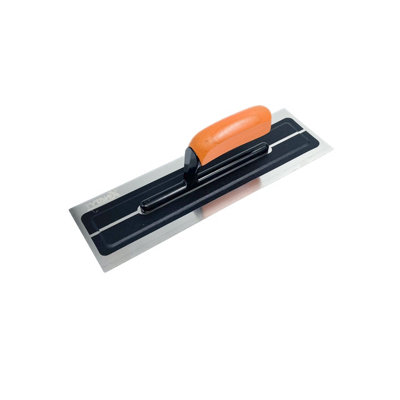 Plastering Trowel Skimflex Pro Ultraflex Wooden Handle 280mm (11In) Flexible Stainless Steel Blade For Skimming & Rendering from B&Q