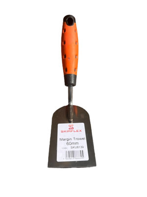 Skimflex Stainless Steel Margin Spatula Trowel 60mm 2 1/2"" from B&Q