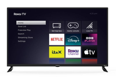 43" Uhd Veltech Roku Freeview Smart TvVr43Ux230 from B&Q
