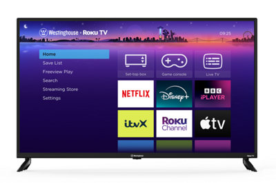 43" Uhd Westinghouse Roku Freeview Smart TvWr43Uk2300 from B&Q