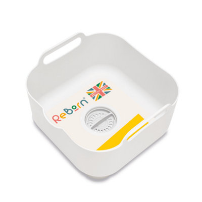 ReBorn® Reborn Recycled Washing Up BowlStone Kitchen Dish Wash & Drain9 Litres CapacityMade In The Uk from B&Q