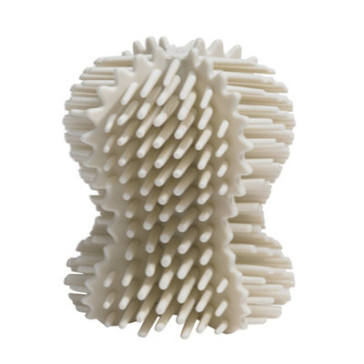 Reborn® Black Reborn Recycled Toilet Brush Head - Stone Replacement - With 360 Hourglass Brush Head - Made In The Uk