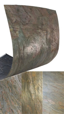 B&Q -  Burning Forest Slate Veneer 122 X 61Cm Sheet