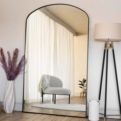 Jōbū Jobu HomeYokoBlack Metal Gentle Arch Mirror200Cm X 120Cm from B&Q