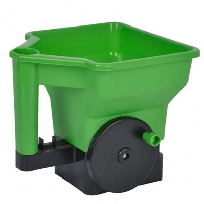 Magna Retail Handheld Grass Seed Spreader Rotary 3L Lawn Seed Spreader For Lawn Fertiliser And Weed And Feed Dispenser from B&Q