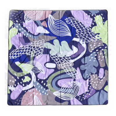 Pickle Picnic African Violet Xl Picnic Mat from B&Q