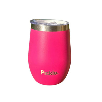 Pickle Picnic Stainless Steel TumblerBlooming Pink from B&Q