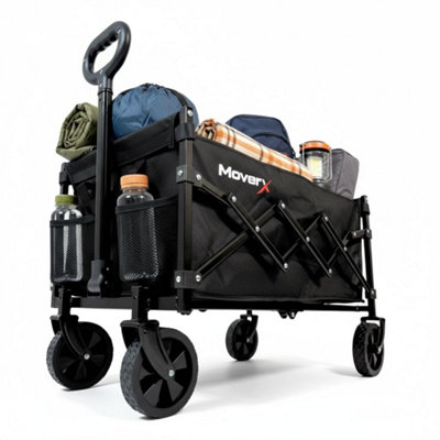 MoverX  Moverx 70L Folding Camping Trolley Festival Wagon from B&Q