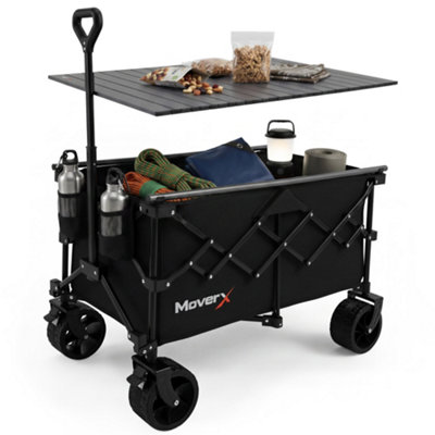 Moverx 200L/150Kg Folding Camping Table Trolley & Wagon from B&Q