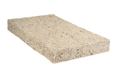 Sisalwool 100mm Packet (Coverage 4.1M²) Natural Fibre Insulation 570mm Wide from B&Q