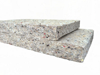 Sisalwool 50mm Packet (Coverage 4.9M²) Natural Fibre Insulation 370 Wide from B&Q