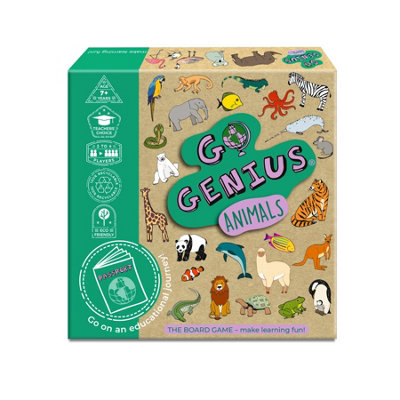 B&Q -  Go Genius Board GameAnimals