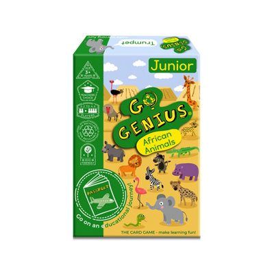 B&Q -  Go Genius Card GameAfrican Animals