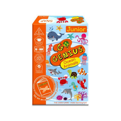 B&Q -  Go Genius Card GameOcean Animals