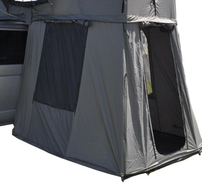Ventura Roof Tents AnnexExtended Ventura Deluxe 1.4 Roof Tent Annex Room from B&Q