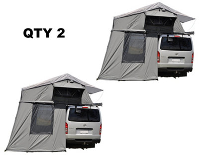 Ventura Roof Tents 2X Extended Ventura Deluxe 1.4 Roof Top Tent + Annex from B&Q
