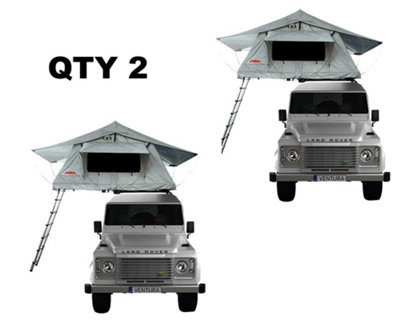 Ventura Roof Tents 2X Ventura Deluxe 1.4 Roof Top Tent from B&Q