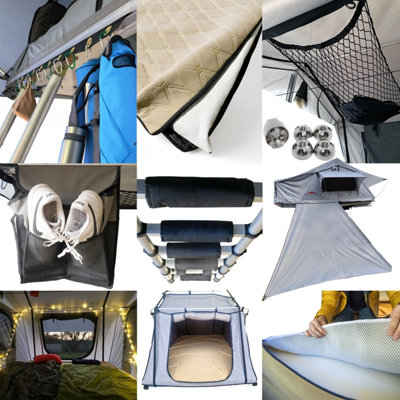 Ventura Roof Tents Roof Tent Ultimate Accessory Bundle