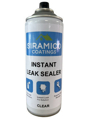 SIRAMICO COATINGS Instant Leak Sealer400MlInstant Waterproof Sealant Spray from B&Q