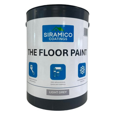 Siramico Coatings Floor Paint - Grey - Image 3