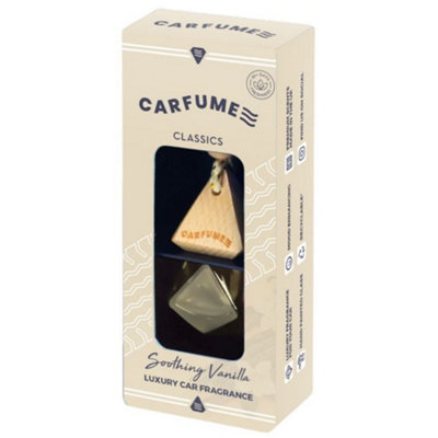 B&Q Carfume - Car Air Freshener - Classic - Soothing Vanilla