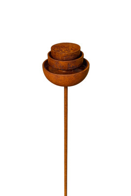 Rusty Rain Catcher FountainMedium from B&Q