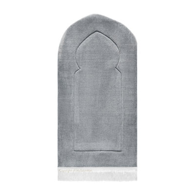 My Salah Mat Prayer RugThick Large Padded Sajadah For Men And WomenSoft Islamic Mat For Eid And RamadanCoal Arch from B&Q