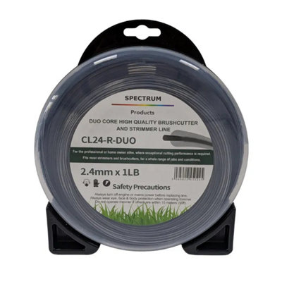 Spectrum Cl27-R-Duo 2.7mm Round Strimmer Line from B&Q