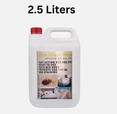 B&Q -  Bed Bug Killer Spray 2.5 Liters Non-Staining Long-Lasting Treatment