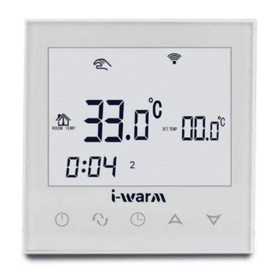  - I-Warm Smart Thermostat White 16A
