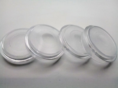  - Castor Cups- Large Clear Gpps Furniture/  Floor ProtectorsPack Of 4