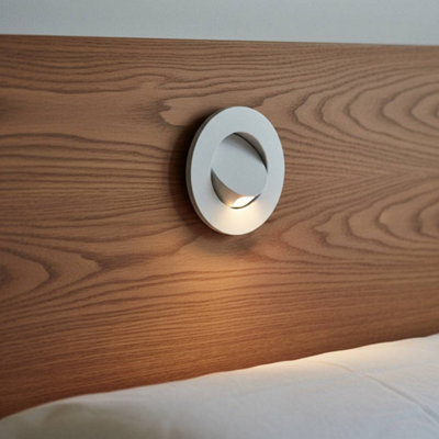 Ultra Beam Lighting Ultrabeam Recessed Bedroom Reading Light Wall Or Headboard Mounted 3 Watt 3000K Led from B&Q