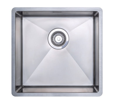 Harlyn Carbis 110 Stainless Steel Undermount Single  Bowl Kitchen Sink